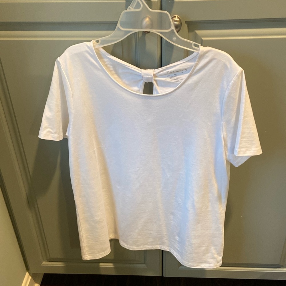 NWOT Talbots white tee MP